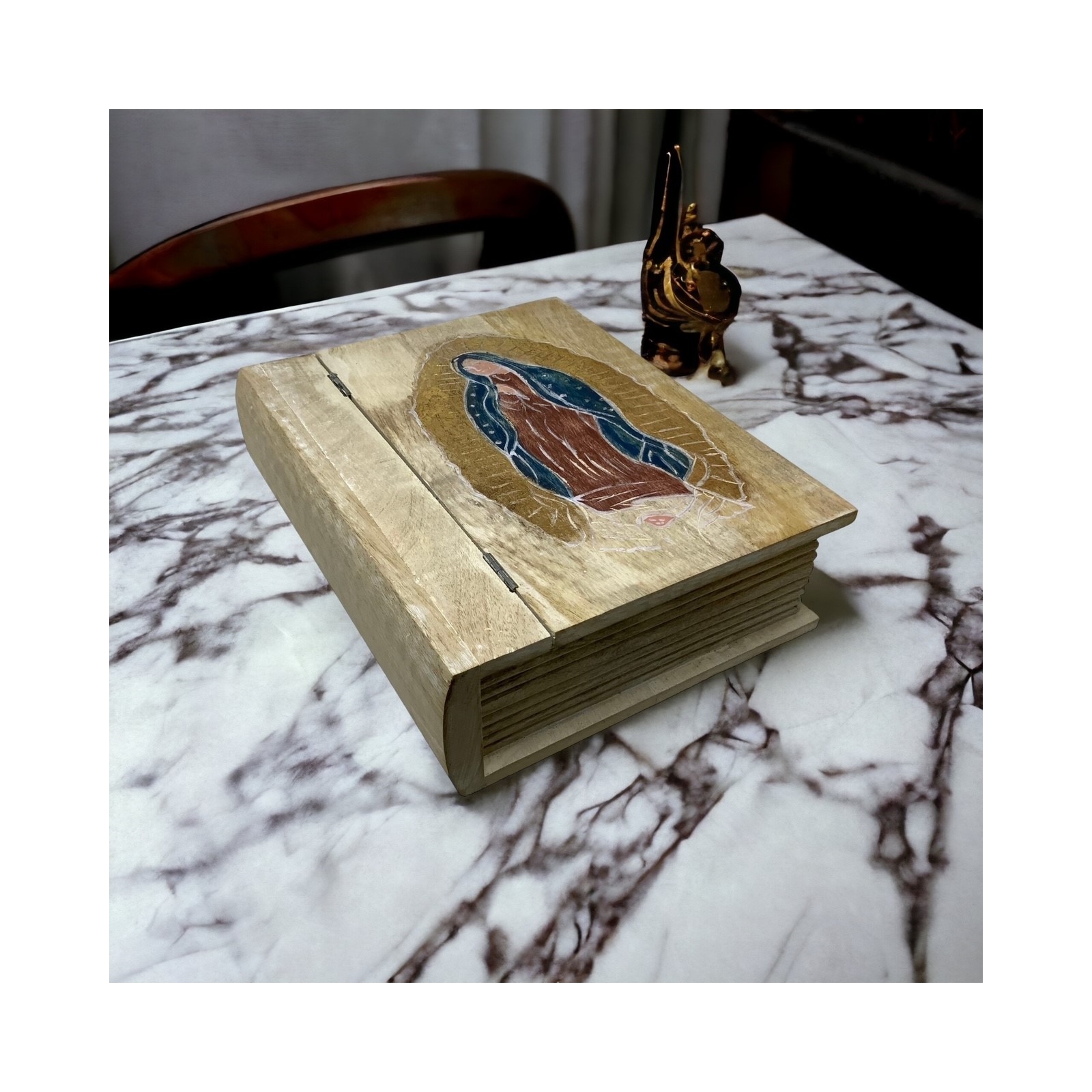 Virgin of Guadalupe Bible Box 